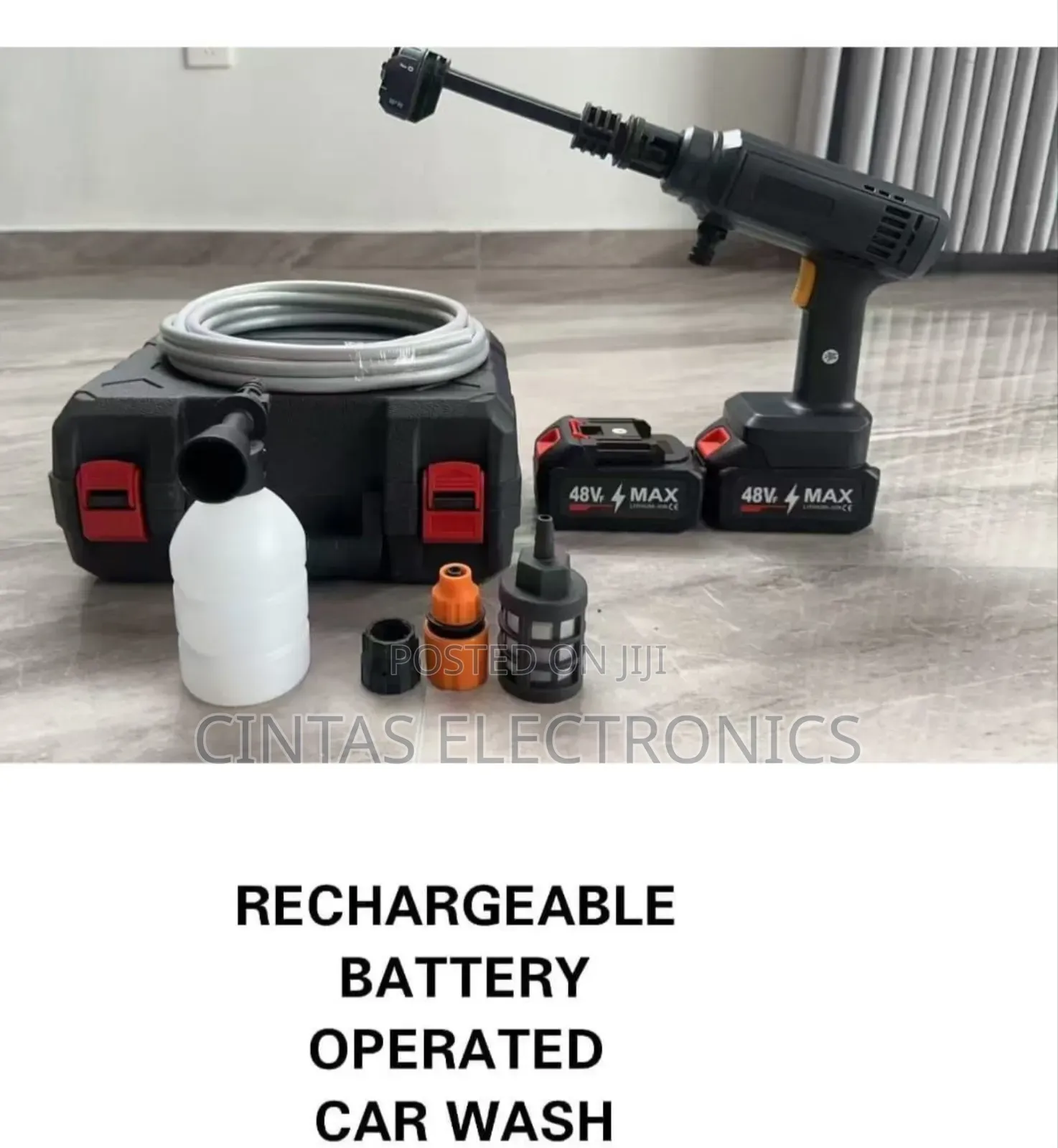 Cordless Carwash/Spraygun