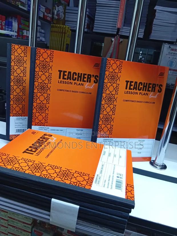 A4 Size Teacher's Lesson Plan/ Preparation Book- CBC - main view