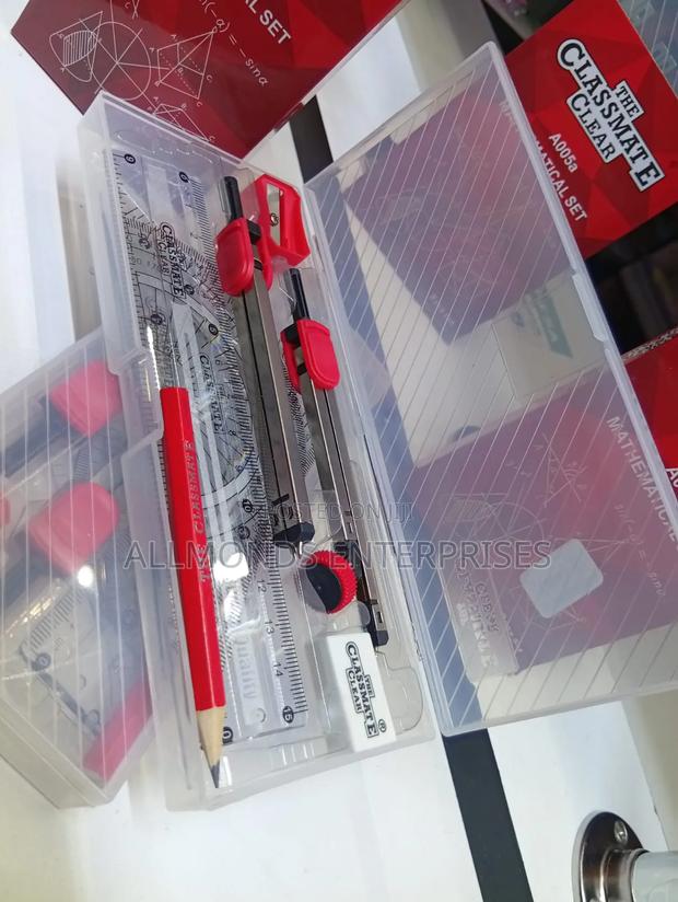 Clear/ Plastic Mathematical Set- Classmate - thumbnail 3