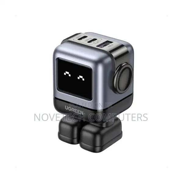 Ugreen Nexode Rg Cd361 Uno 65w Gan 3 Port Robot Charger