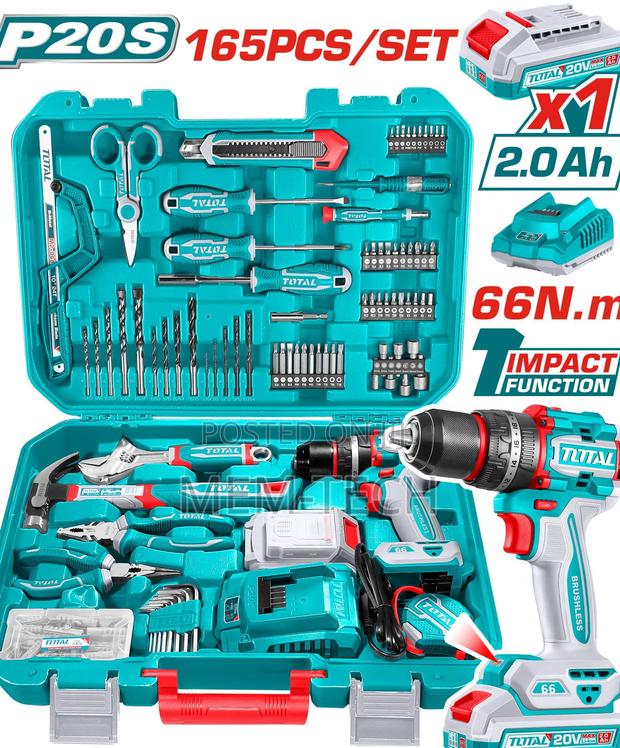 Total Thkthp11652 165 PCS Tools Set