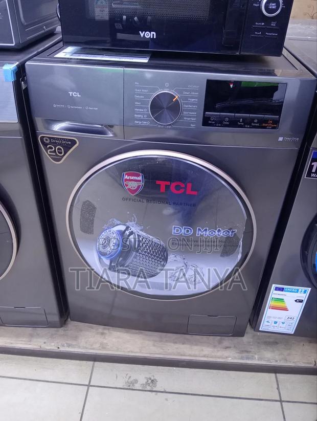 TCL 10kg C7110fg Front Load Washing Machine,Dd Motor