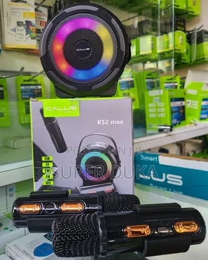 Speaker Calus Max Wireless Speaker and Microphone Set.