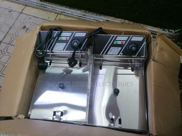 Top Commercial 12l Double Imported Chips Fryer - main view