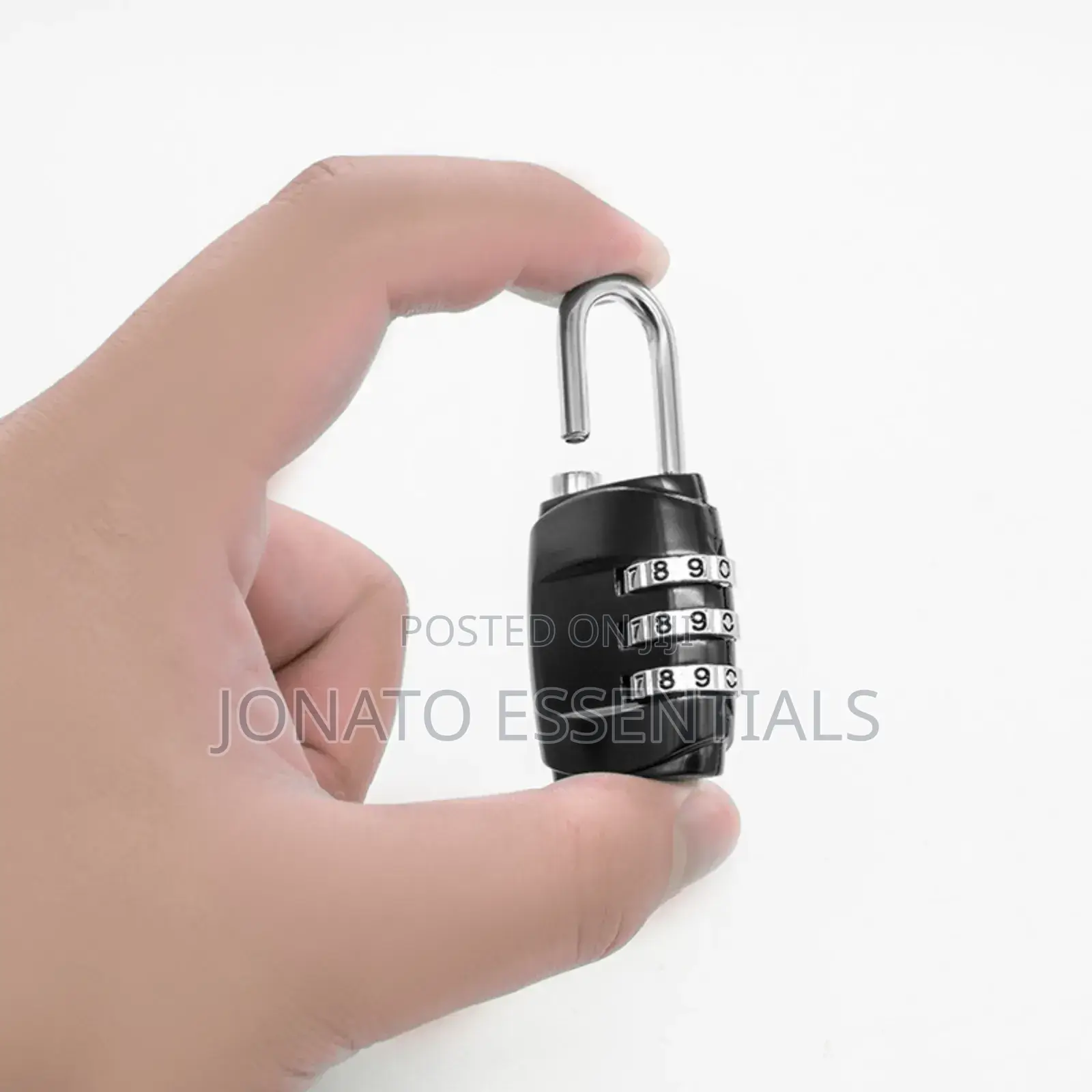 3 Digit Combination Padlock For Luggage, Travel, Backpacks