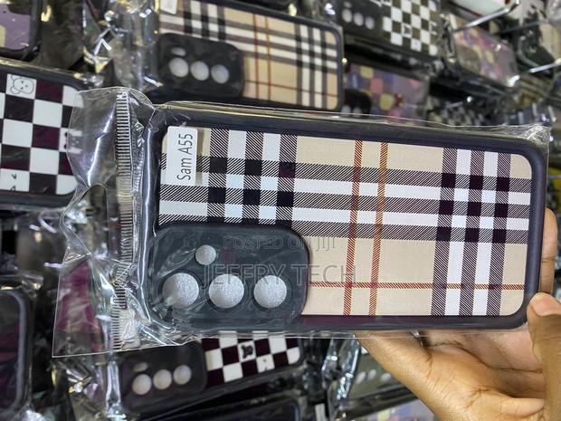 Rw2373 Tartan Pattern Case Cover for Samsung Galaxy A55 - main view