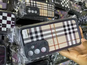 Rw2373 Tartan Pattern Case Cover for Samsung Galaxy A55