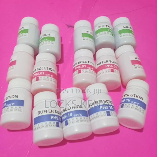 Colour Coded Ph Buffer Solutions - main view