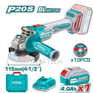 Total Tagli211541cordless Angle Grinder 115mm