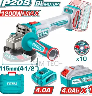 Total Tagli Cordless Angle Grinder 20v 1200w Max