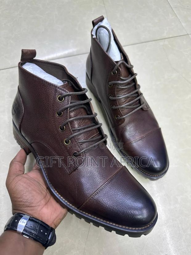 Leather Timberland Boots For Men - thumbnail 2