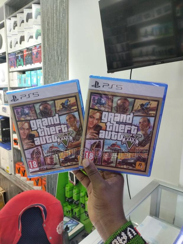 Grand Theft Auto Five Disc ! - main view