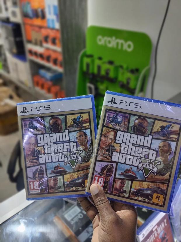 G.T.A Five Disc for Playstation 5!  - main view