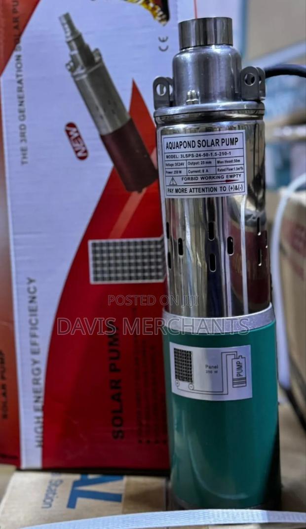 Solar Submersible Water Pump