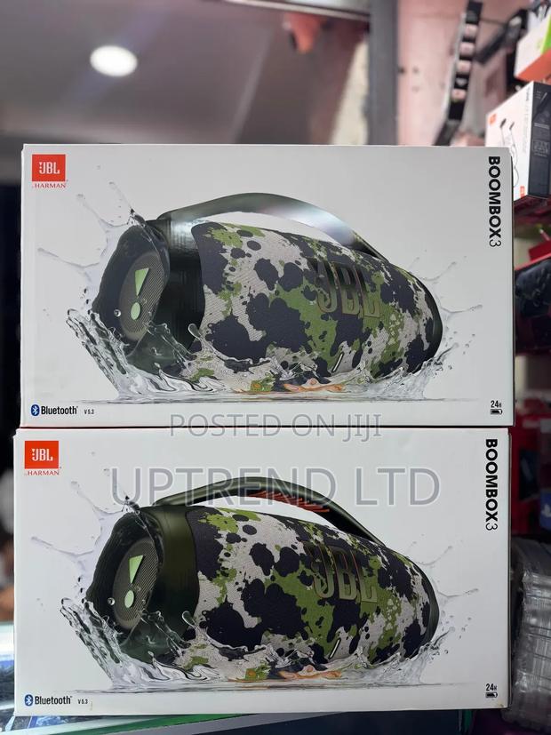 JBL Boombox 3 Portable Bluetooth Speaker - main view