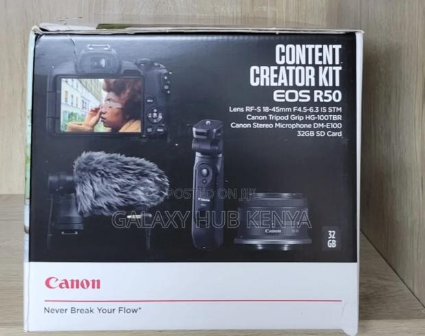 Canon Eos R50 Content Creator Kit