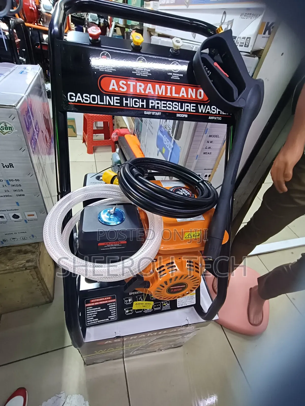 Petrol High Pressure Washer