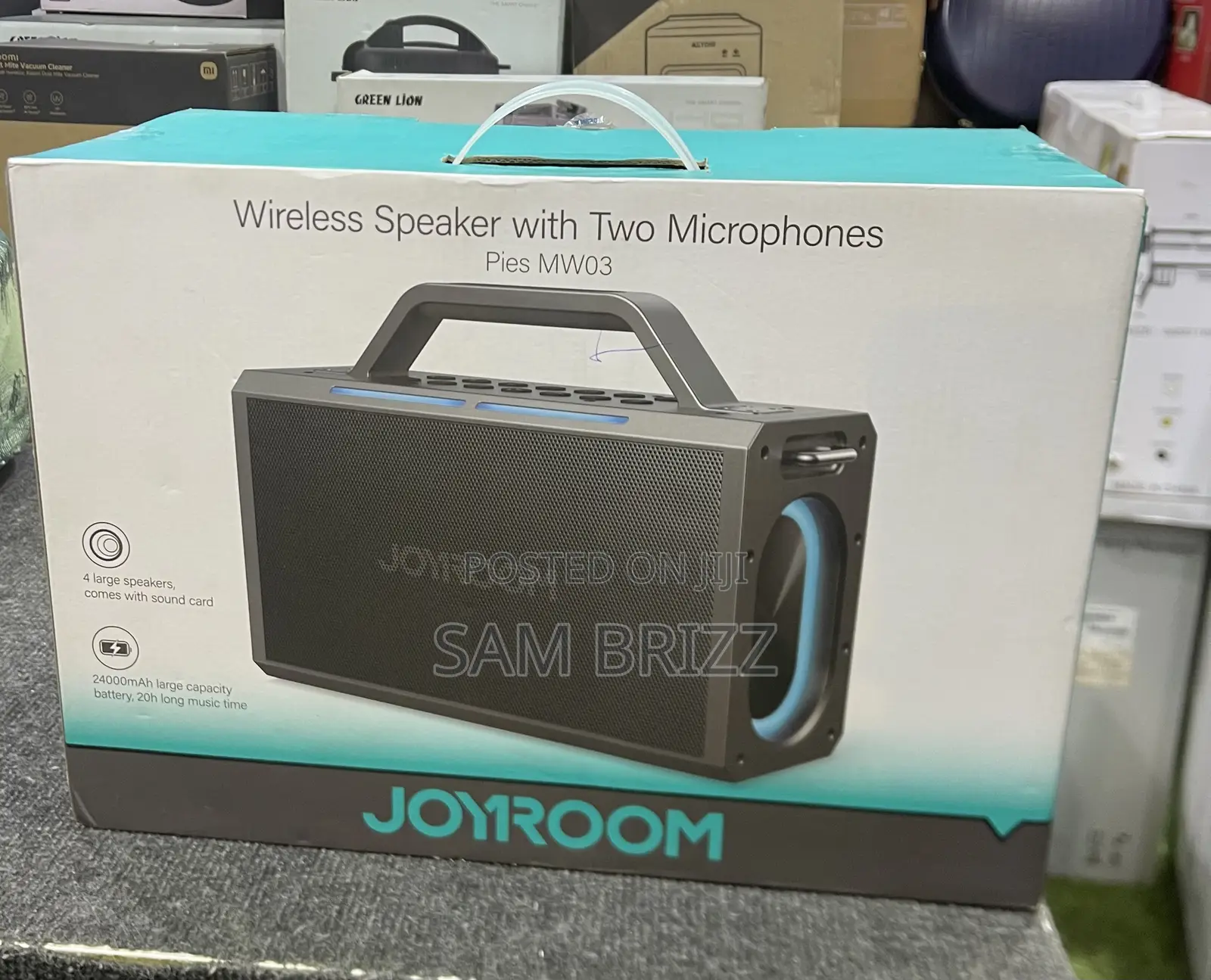 Joyroom Wireless Speaker With Two Microphones