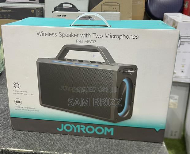 Joyroom Wireless Speaker With Two Microphones - main view