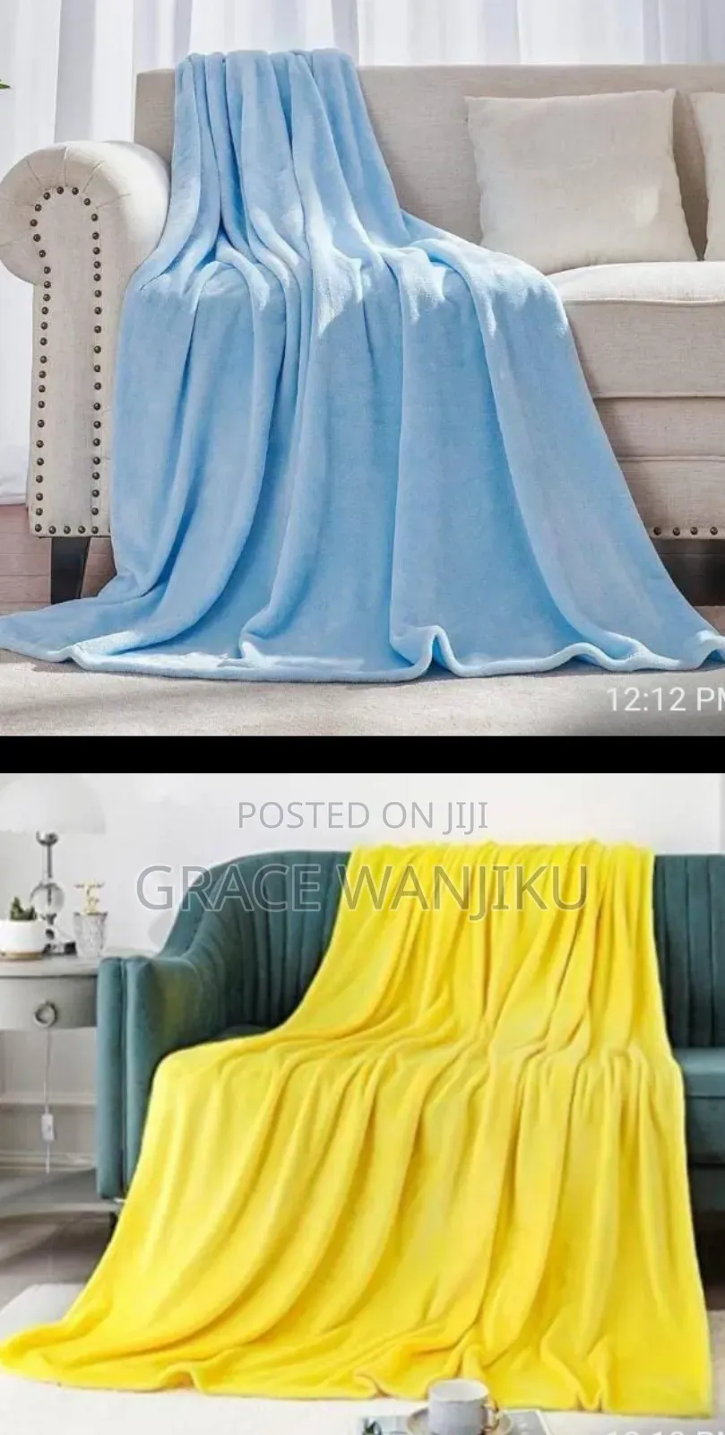 Plain Fleece Blanket