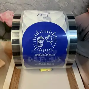 Cup Film for 90mm 95mm Disposable Milk Tea Plastic Cups