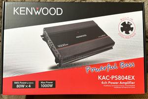Kenwood 1000watts 4 Channel Bridgeable Car Amplifier - main view