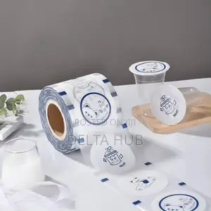 Newest Design Bubble Tea Shop Paper Cup Sealing Roll Film