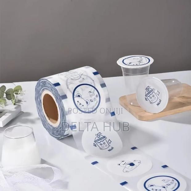 Newest Design Bubble Tea Shop Paper Cup Sealing Roll Film