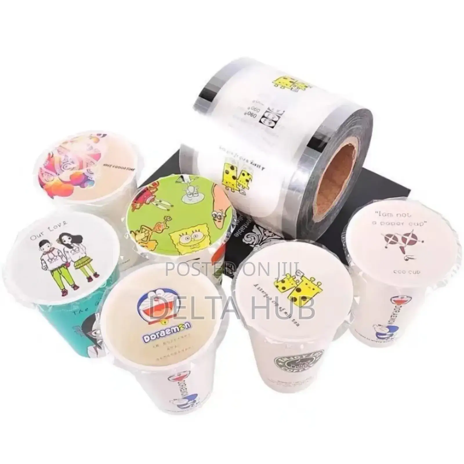 Plastic Cup Sealing Film Pp Bubble Tea Cup Film