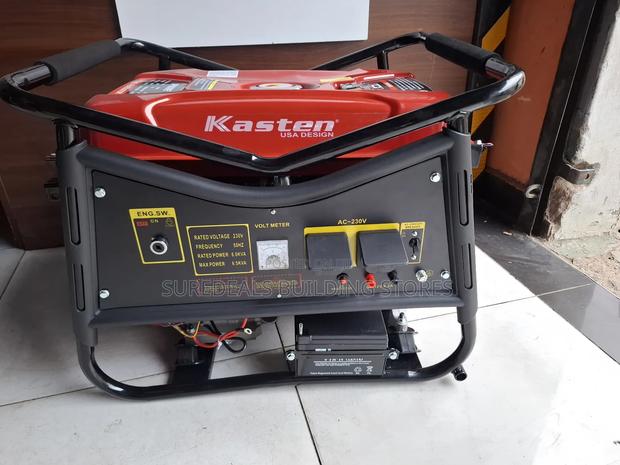Single Phase Portable Gasoline Generator -6.5kva - thumbnail 3