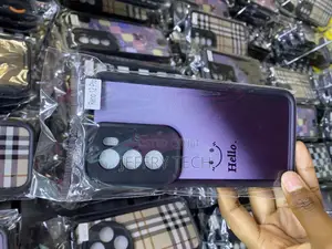 Tartan Fabric Tpu Protective Cover for Oppo Reno 12 Pro