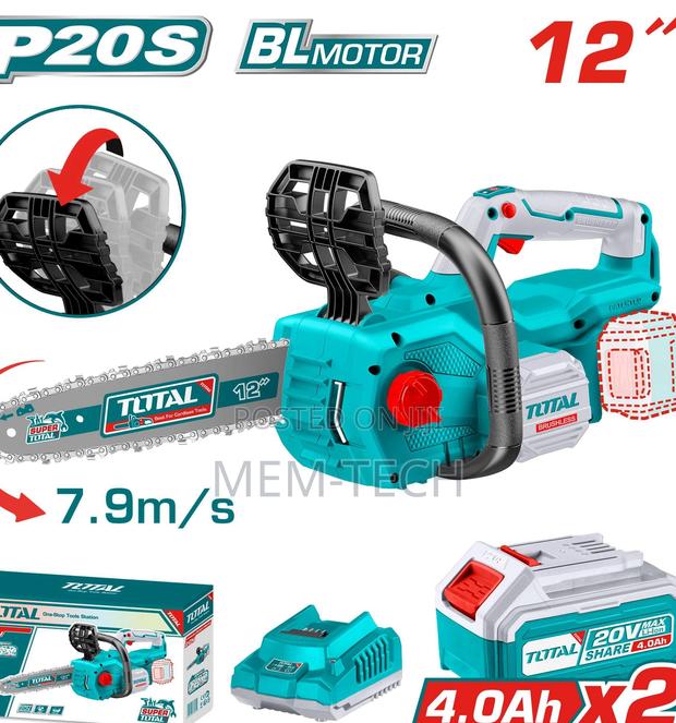 Total Tgsli201286 Lithium-Ion Chainsaw 12"