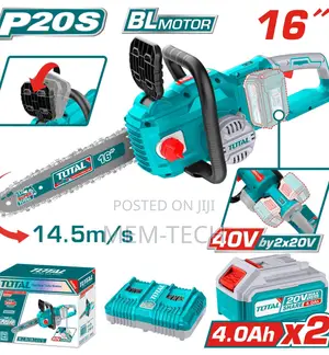 Total Tgsli401682 Lithium-Ion Chainsaw 16"