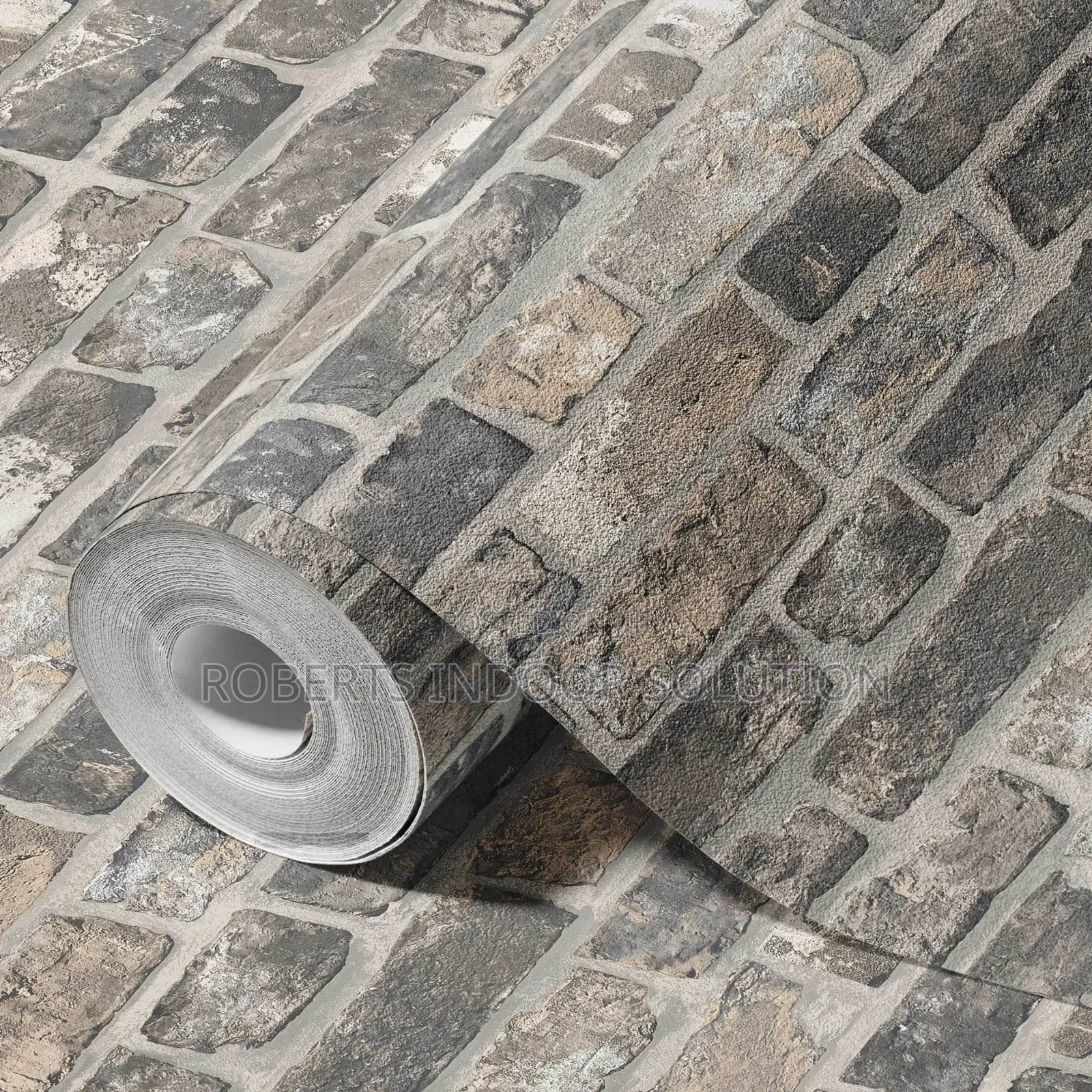 Grey Bricks Wallpaper Self Adhesive