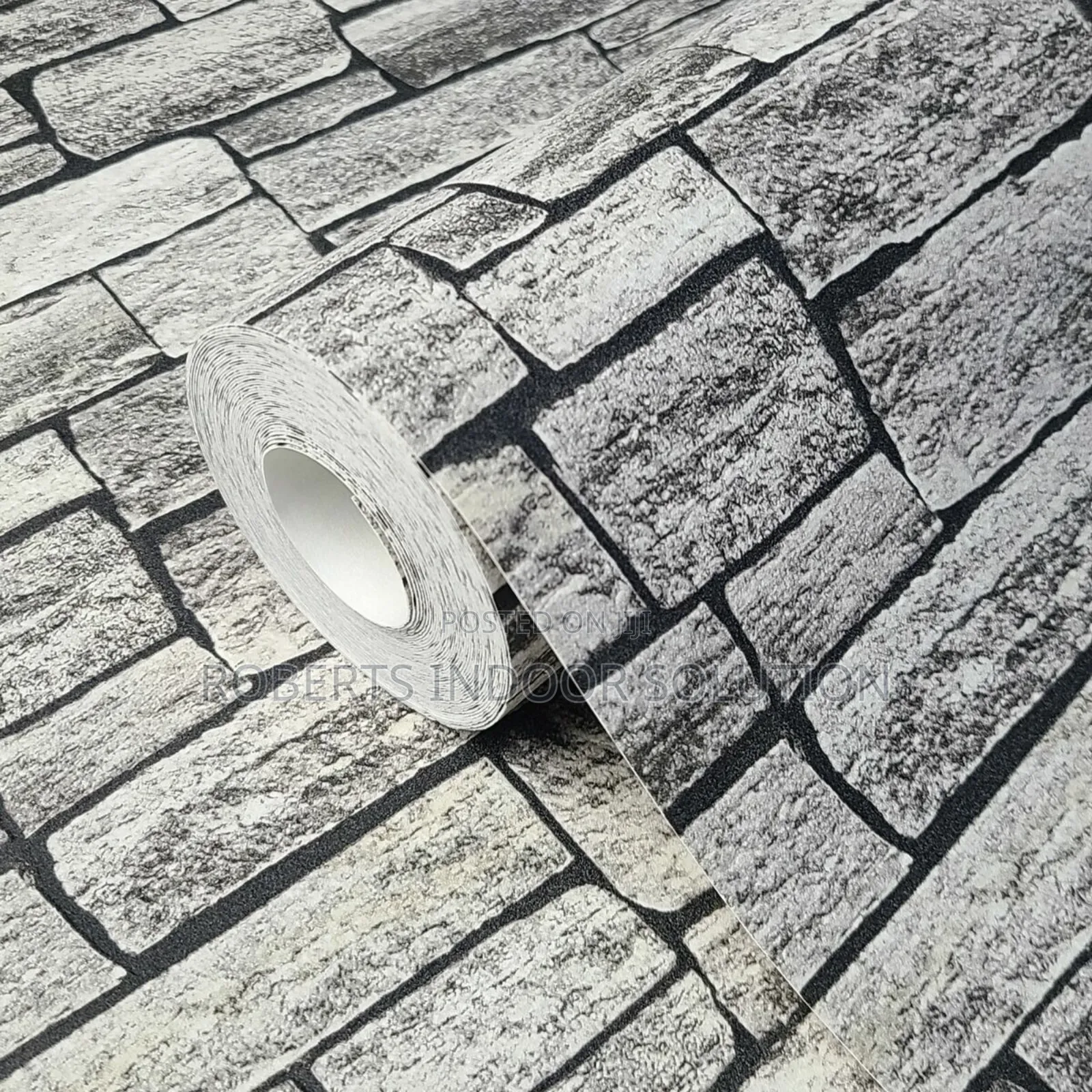 Grey Bricks Wallpaper Self Adhesive