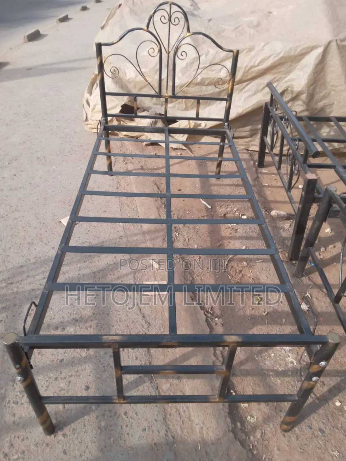 3×6 Single Metal Bed