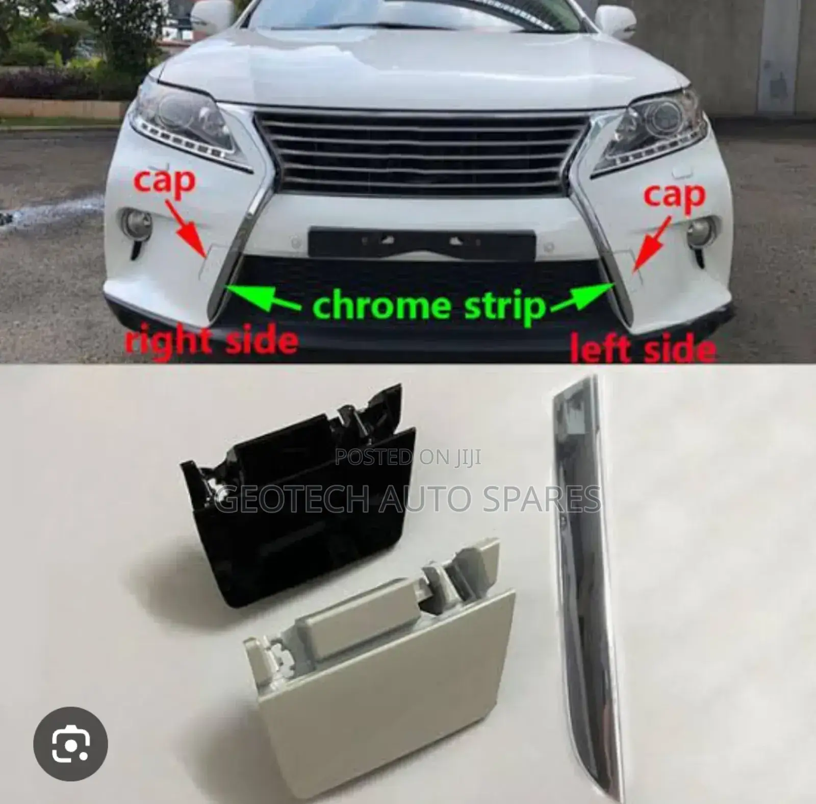 Towing Covers Rx 270,350 and 450h Lexus