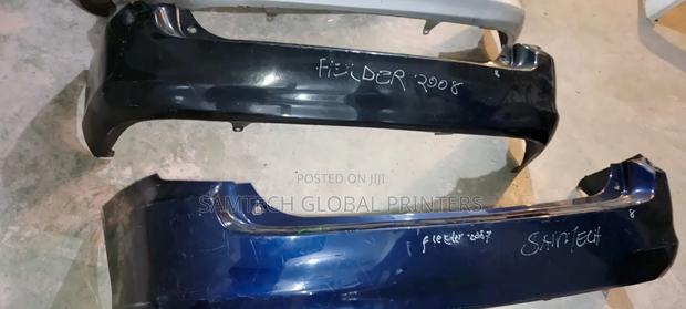 Made With Top Precision Toyota Fielder Back Bumper - main view