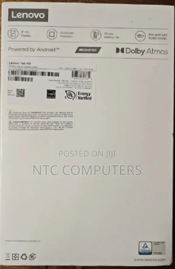New Lenovo Tab M9 32 GB Black