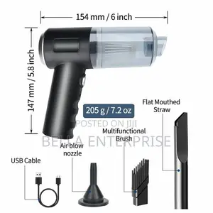 3in1 Handheld Wireless Car/Home Vacuum Cleaner