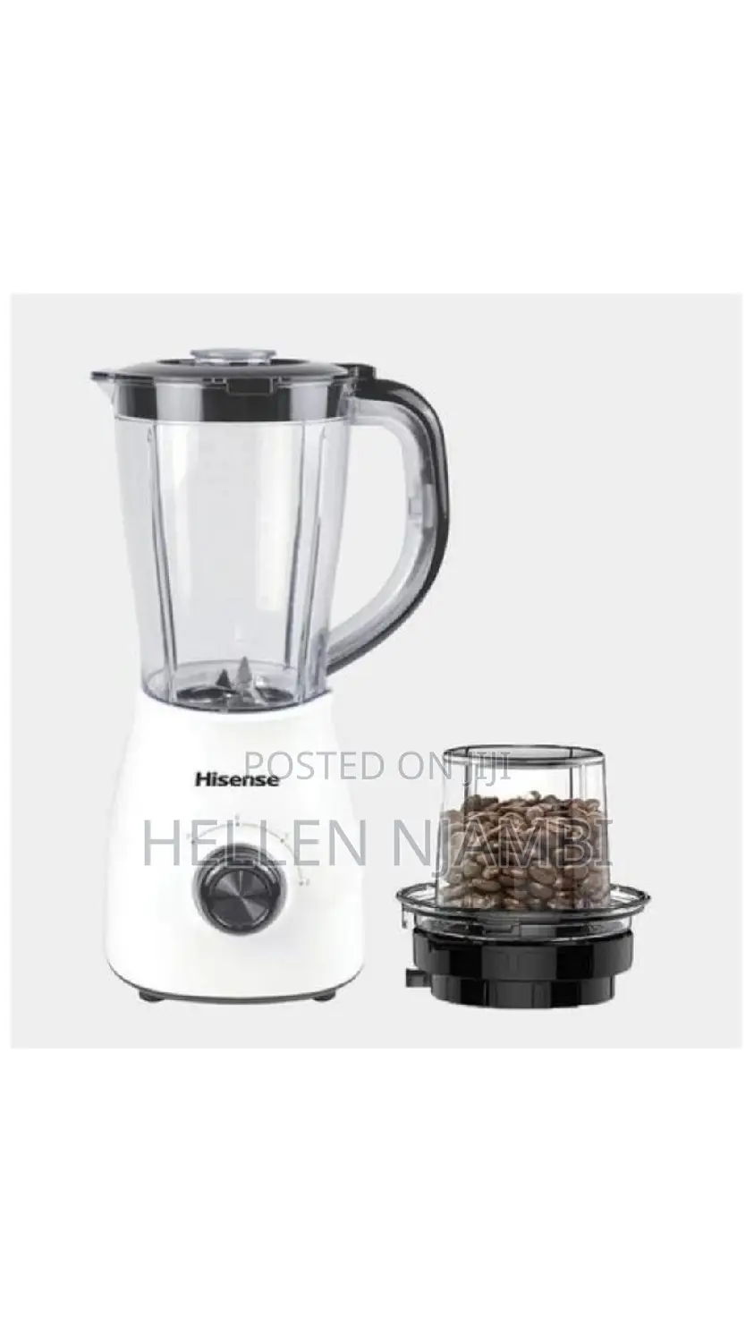 Hisense 2 in 1 500w Blender With Grinder (1.5l)