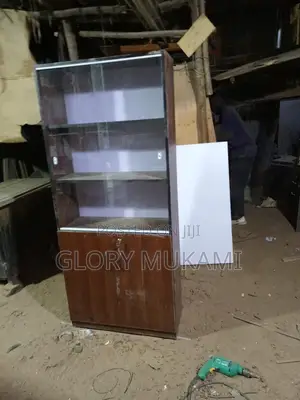 Glass Made Cupboard Shelf