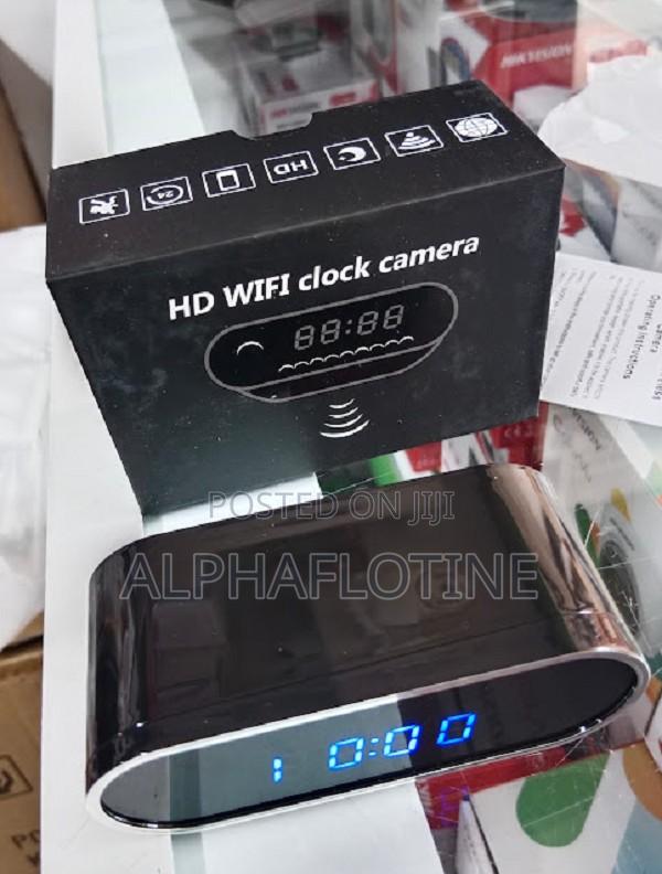 Table Clock Wifi Camera