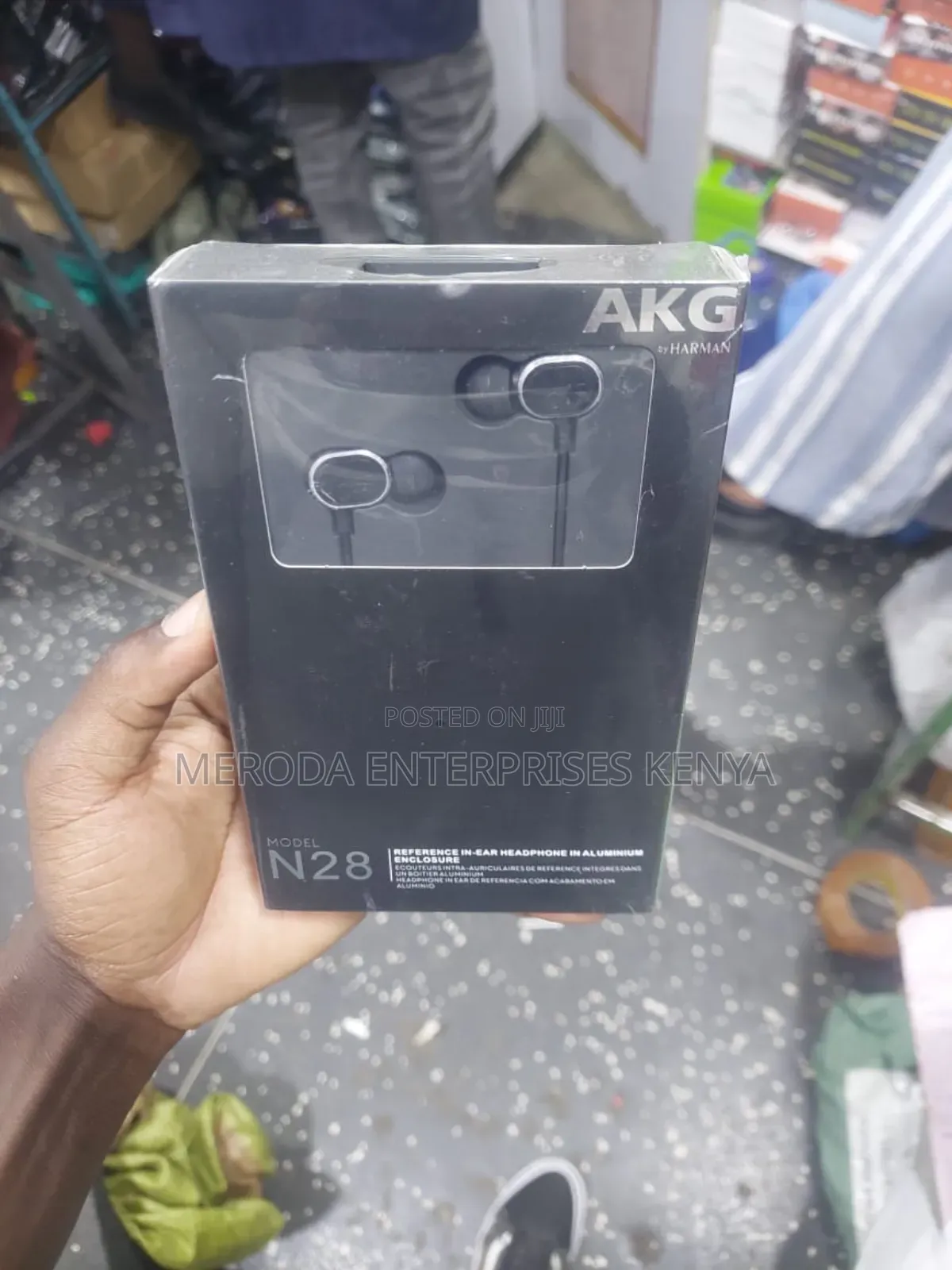 N28 Akg Earphones Black