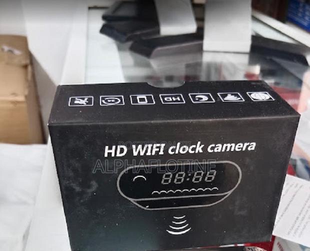 Round Alarm Clock Camera - main view