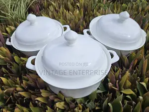 3pcs Ceramic Chaffing Dish