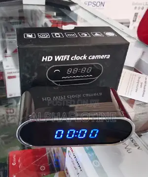 Table Alarm Clock Wifi Camera