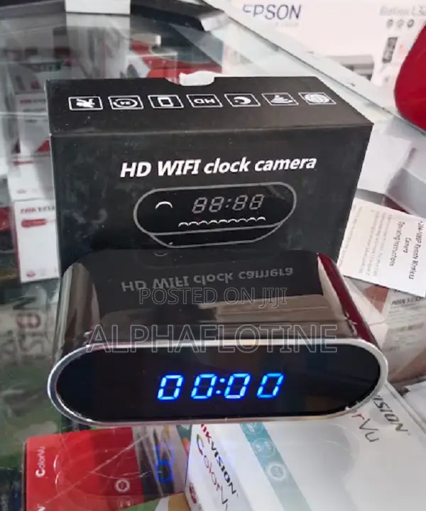Table Alarm Clock Wifi Camera