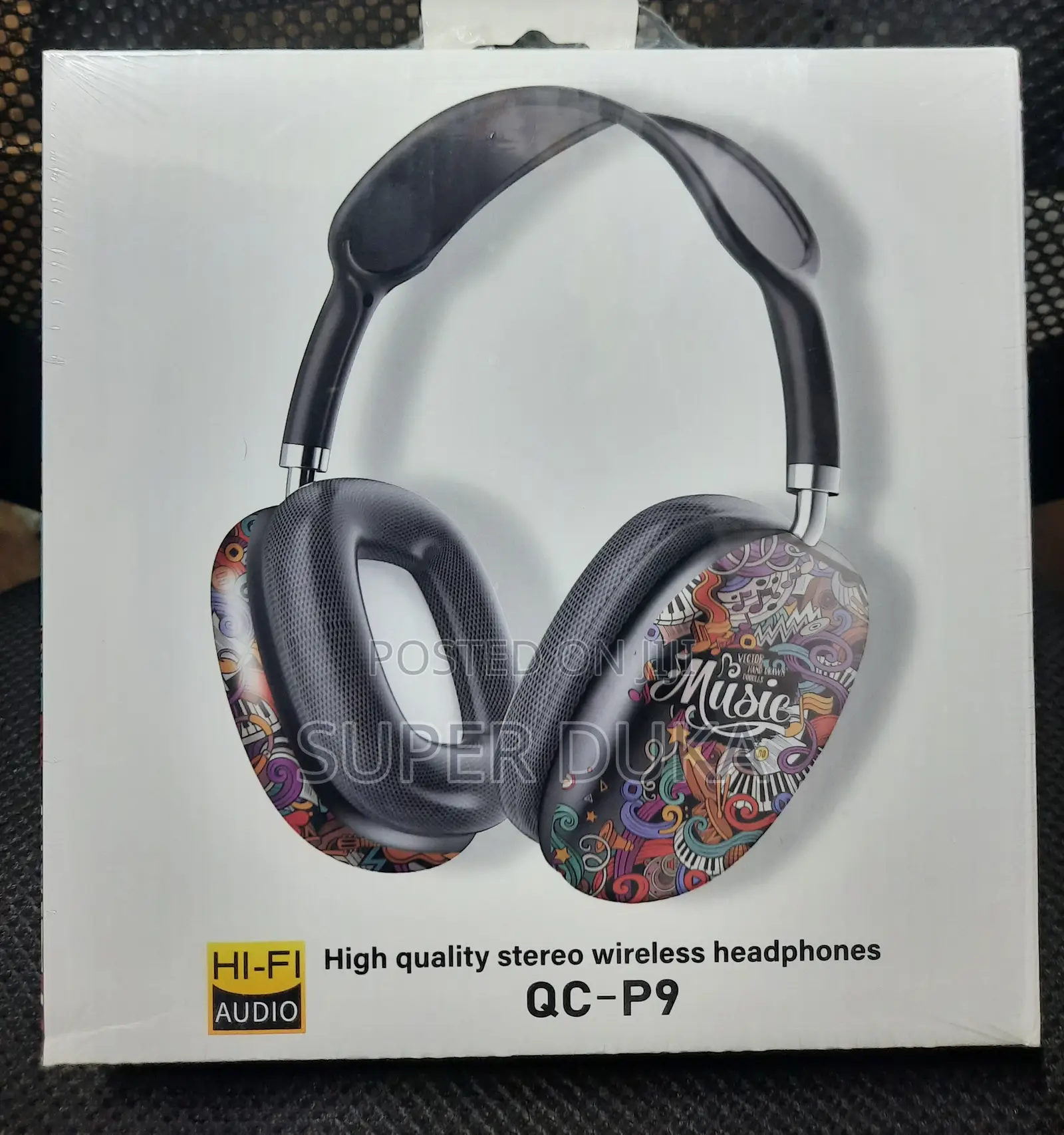 P9 Stereo Bluetooth Headphones.Coloured Wireless Over Ear