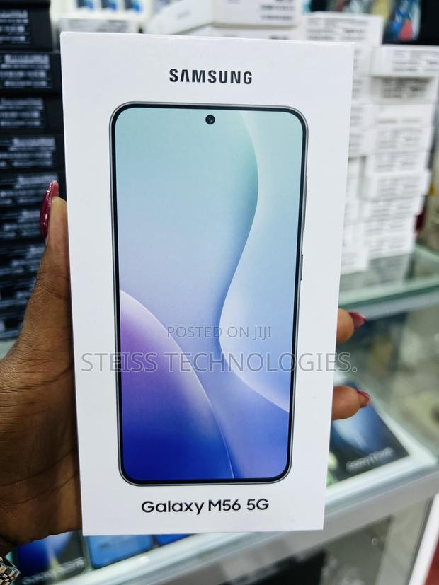 New Samsung Galaxy M56 256 GB Blue - main view